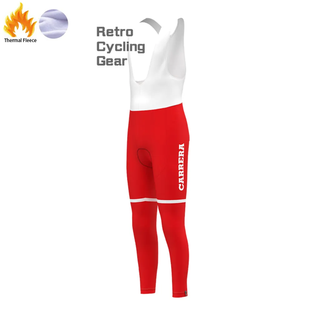 1984 CARRERA Fleece Retro Long Cycling Kits