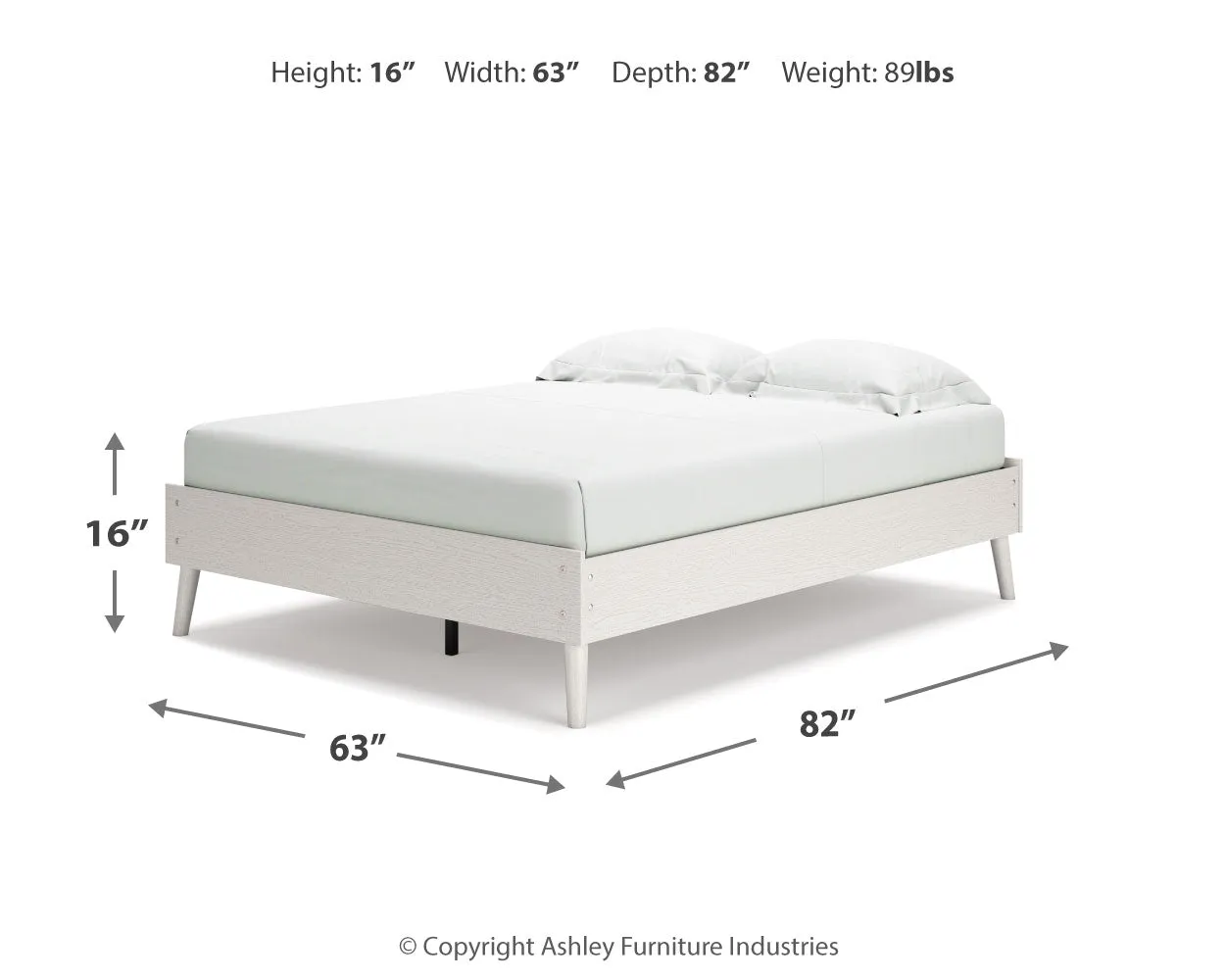 Aprilyn Queen Platform Bed with Dresser and 2 Nightstands