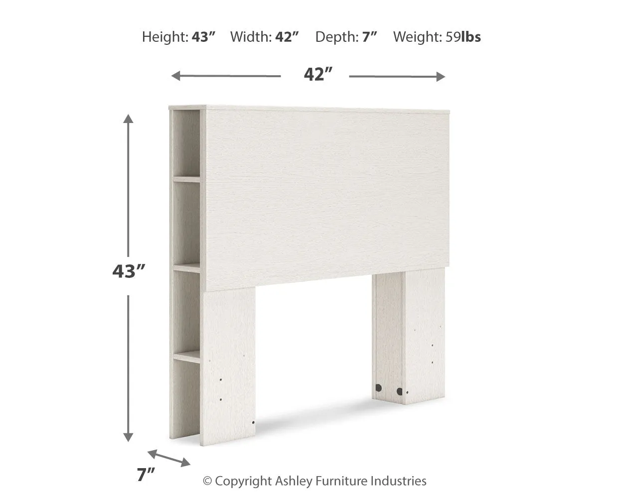 Aprilyn Twin Bookcase Headboard with Dresser, Chest and 2 Nightstands