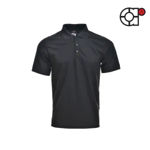 ARORA SHORT SLEEVE LACOSTE BASIC POLO (BLACK)