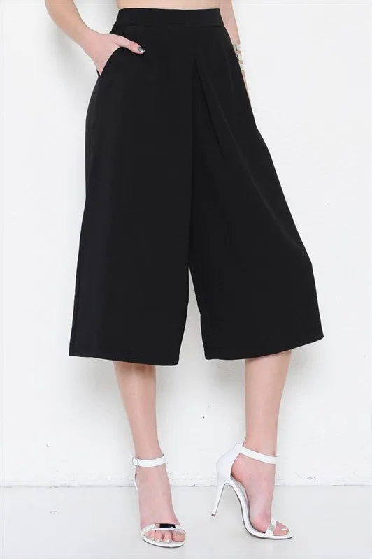 Black Culotte Bottom