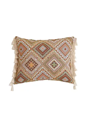 Boho Tribe - Pillow With Fringe