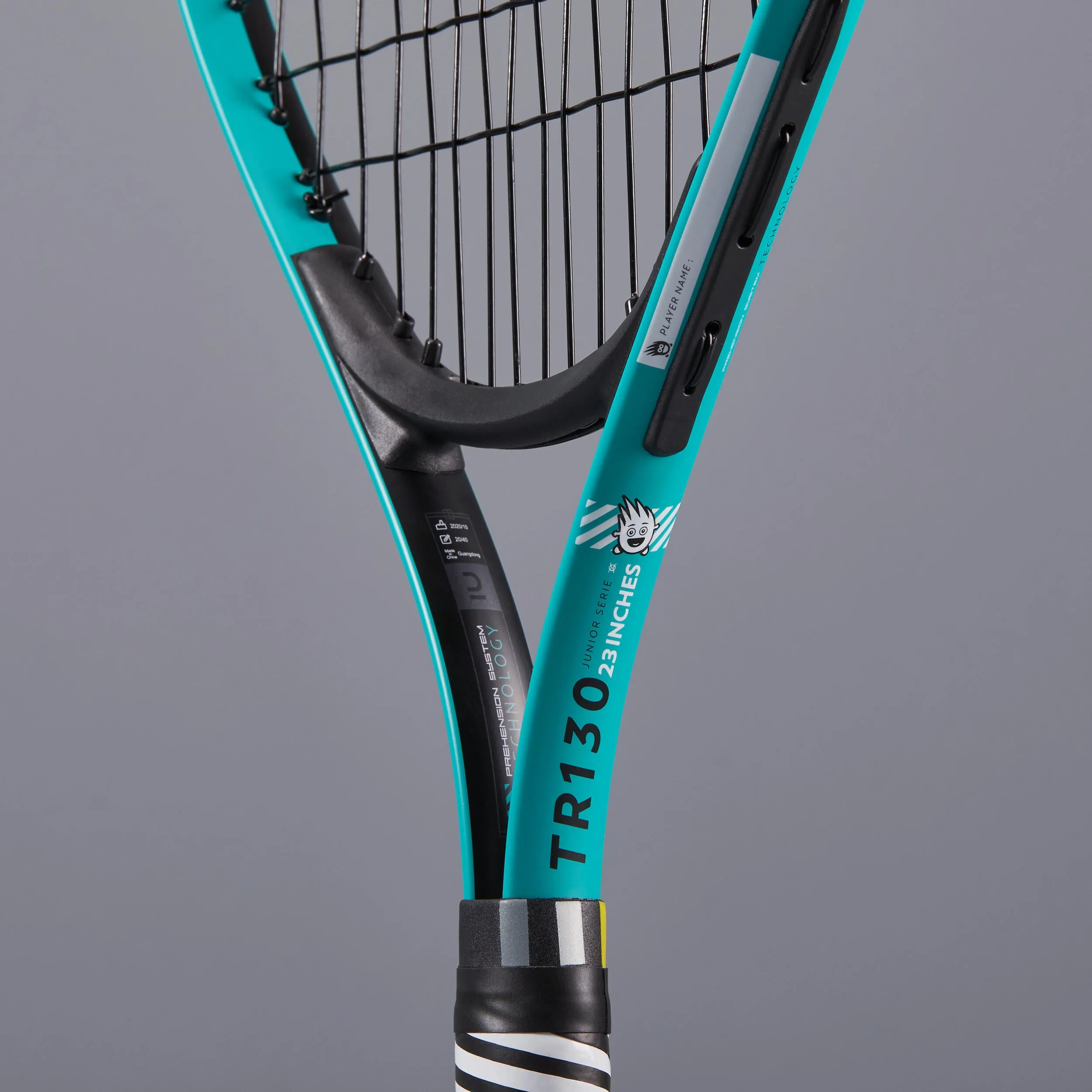 Children's tennis racket TR130 23 inches green ARTENGO, green/black