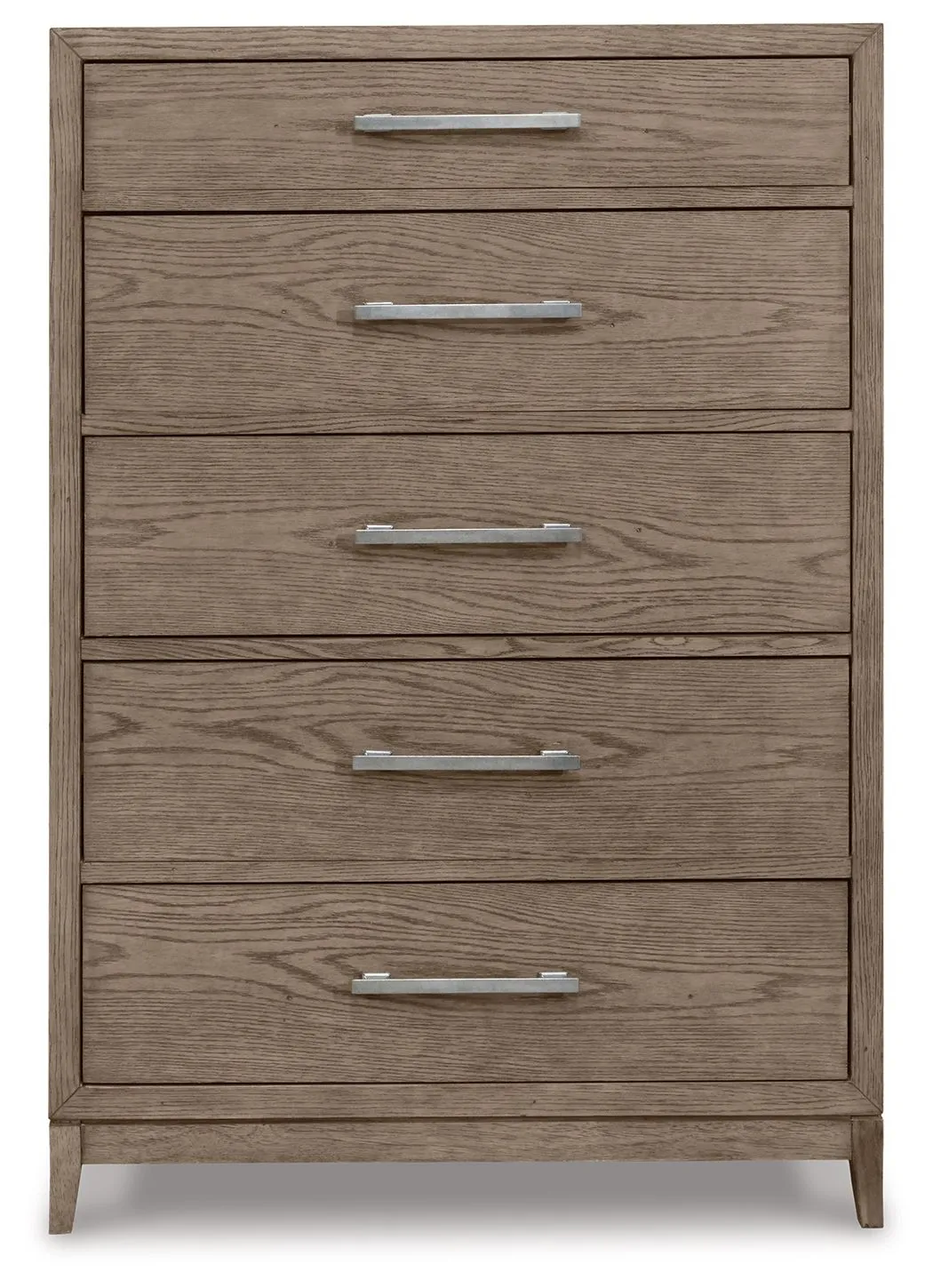 Chrestner - Gray - Five Drawer Chest