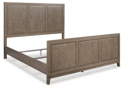 Chrestner King Panel Bed with Dresser