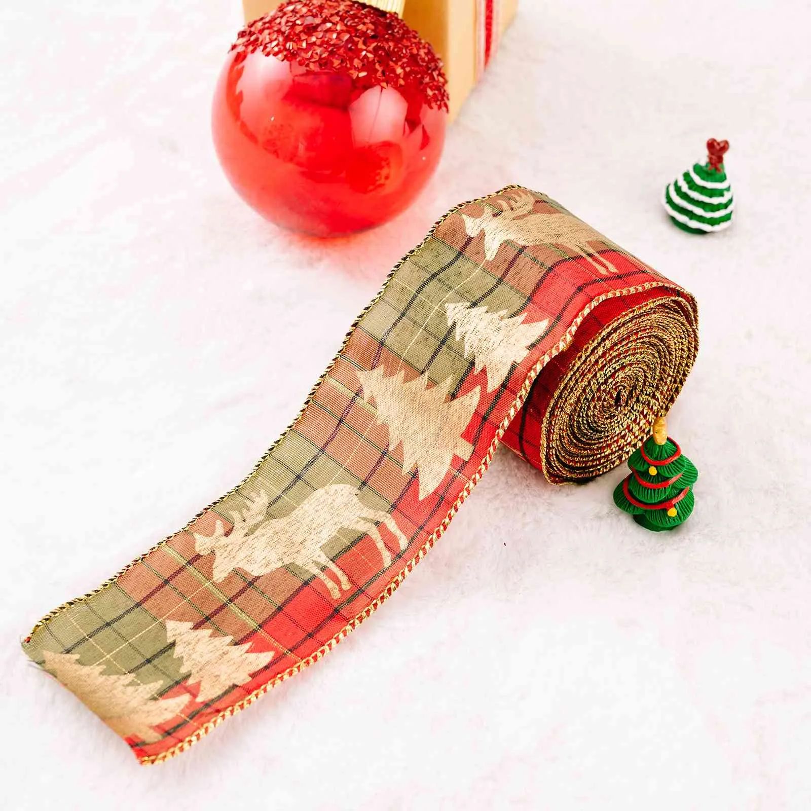 Christmas Polyester Ribbon