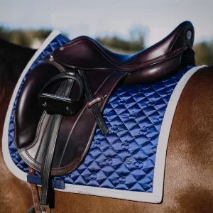 Dapplebay  Sport Dressage Saddle Pad - Midnight Sparkle Blue