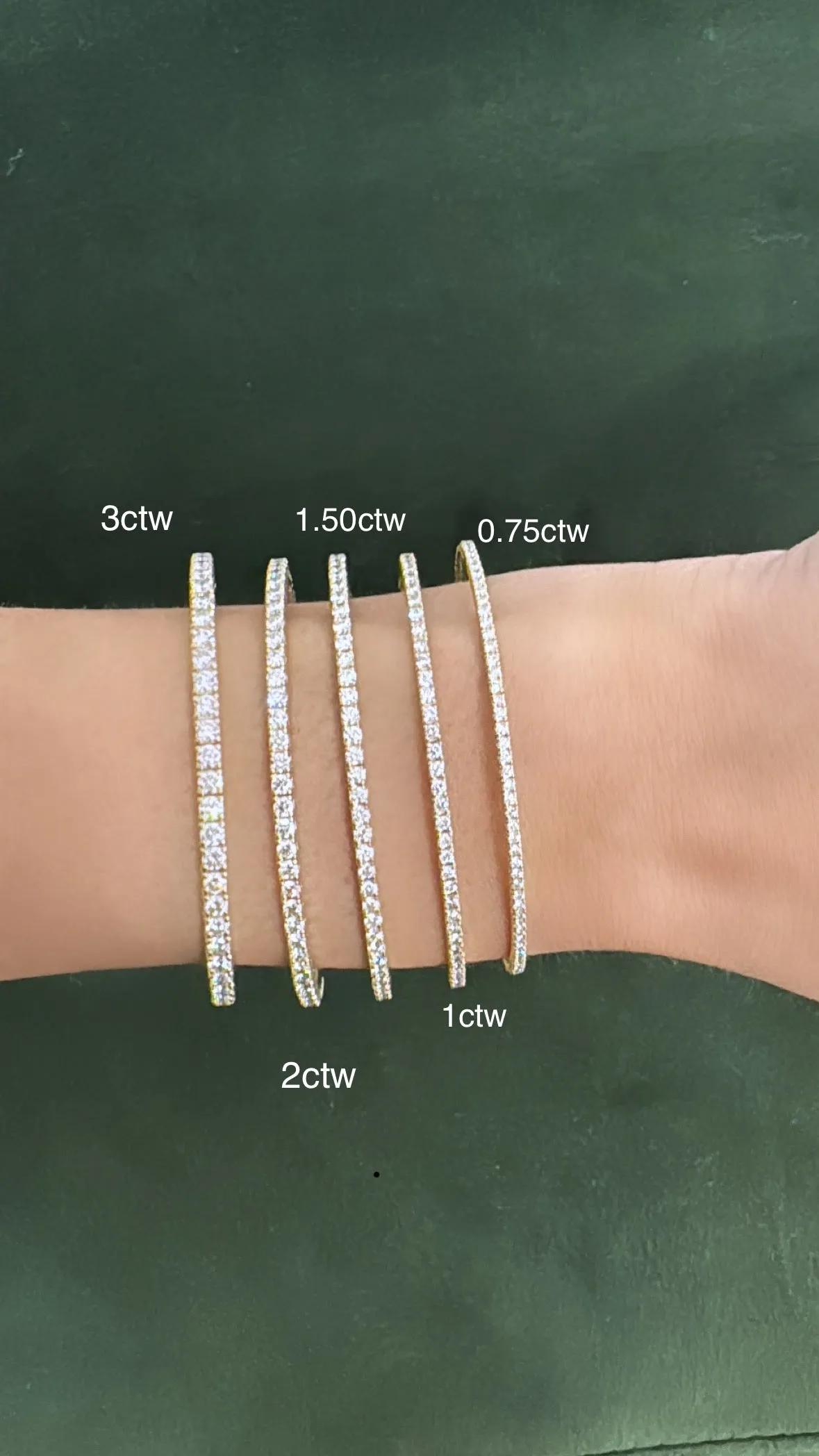 Diamond Flexible Tennis Bracelet