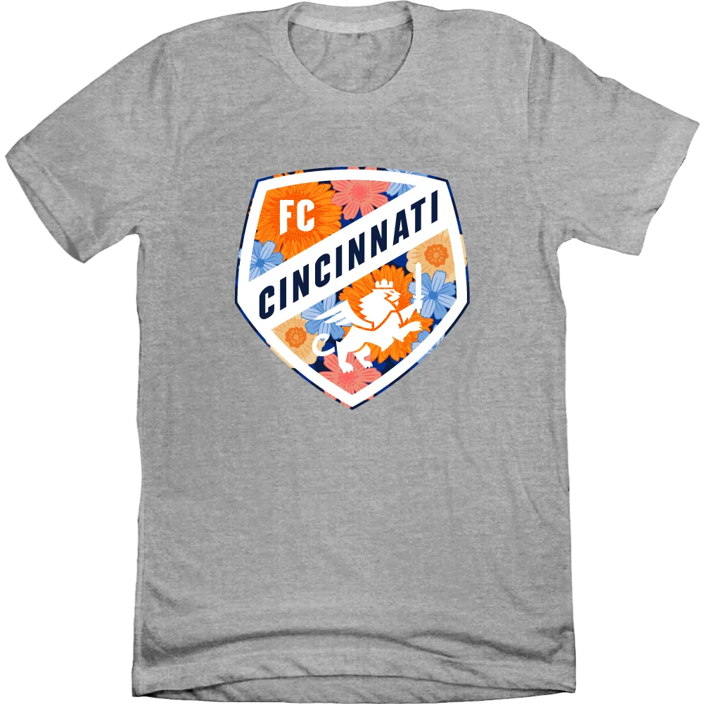 FC Cincinnati Full-Color Floral Shield