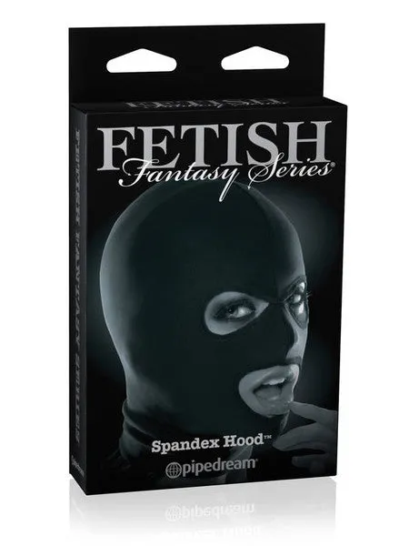 Fetish Fantasy Spandex 3 Hole Hood