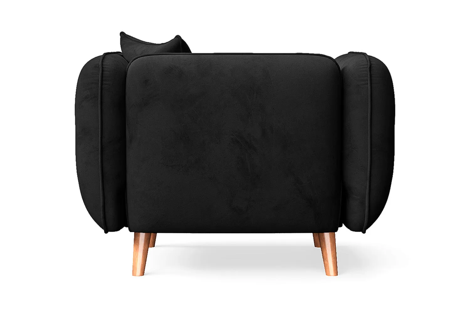 Florence Armchair Black Velvet