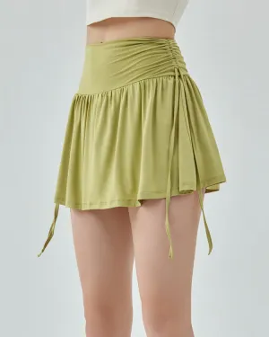 French Sun Tennis Skirt in Green