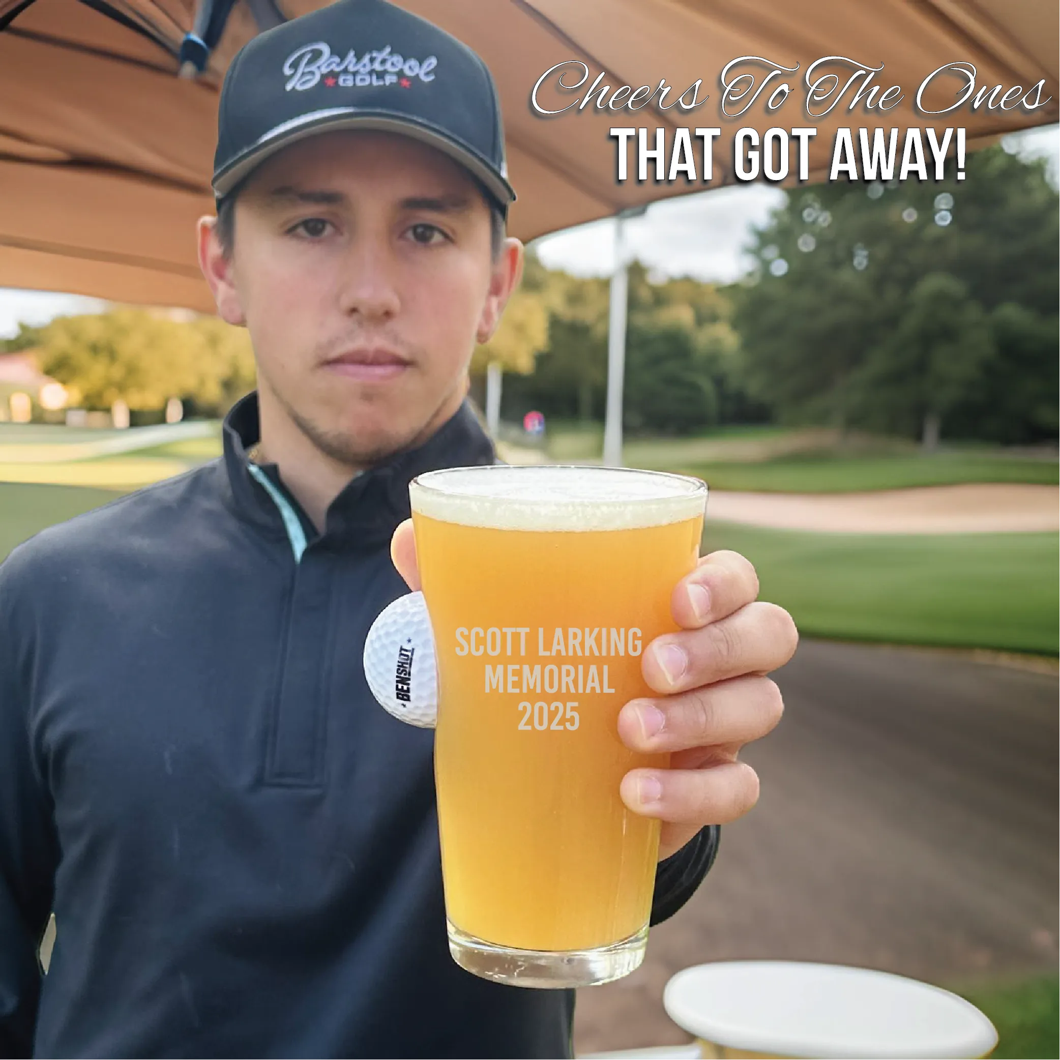 Golf Tournament Golf Ball Pint Glass