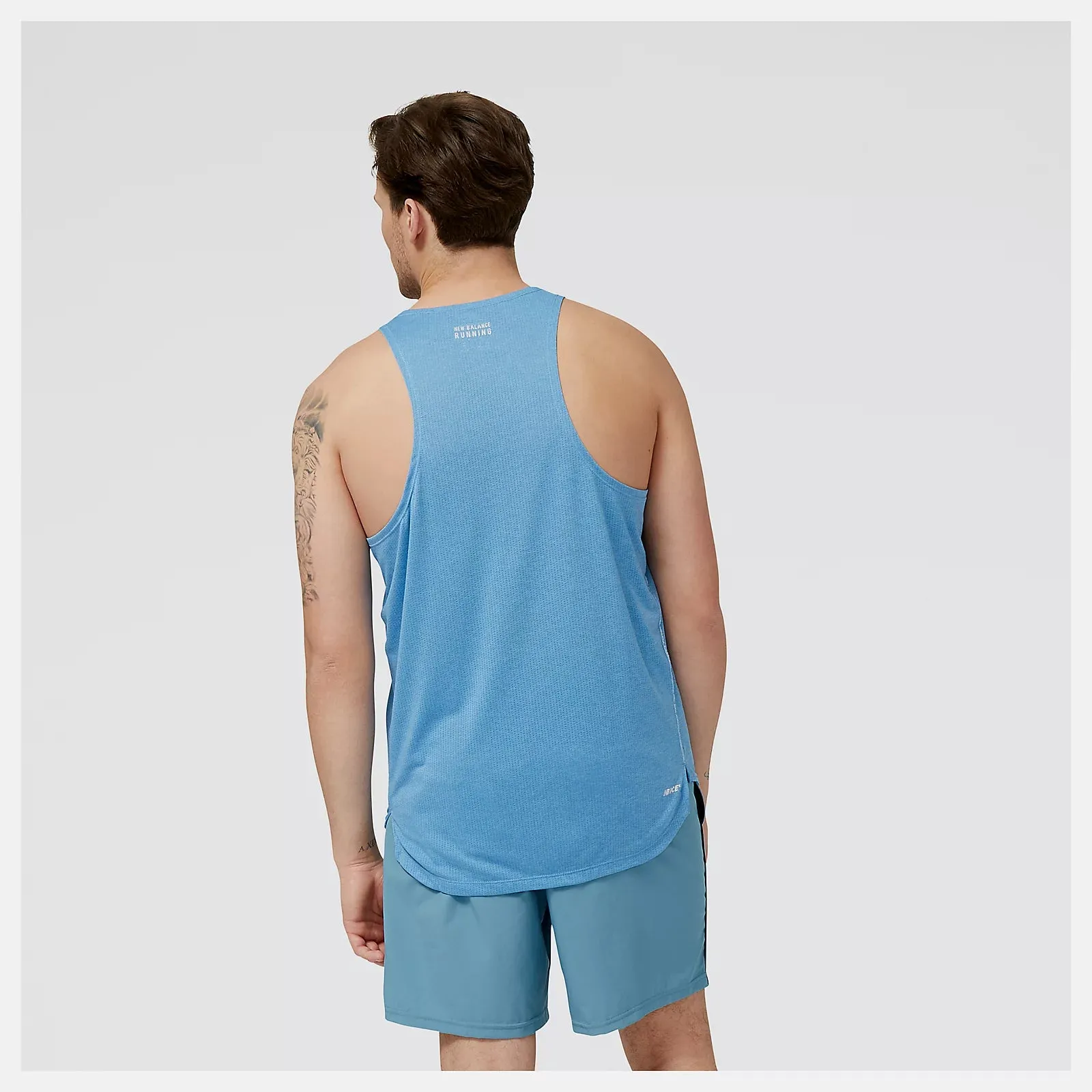 Graphic Impact Singlet | Heritage Blue