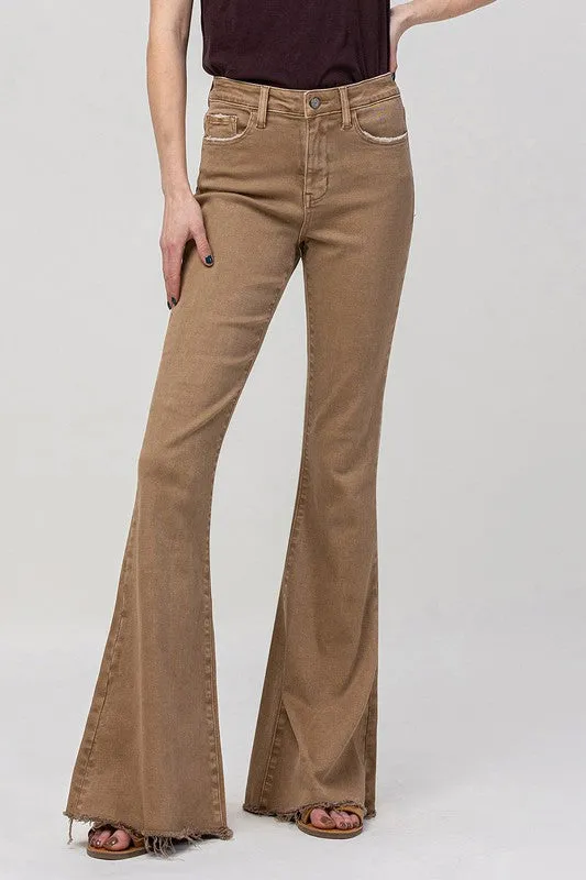 High Rise Super Flare Jeans