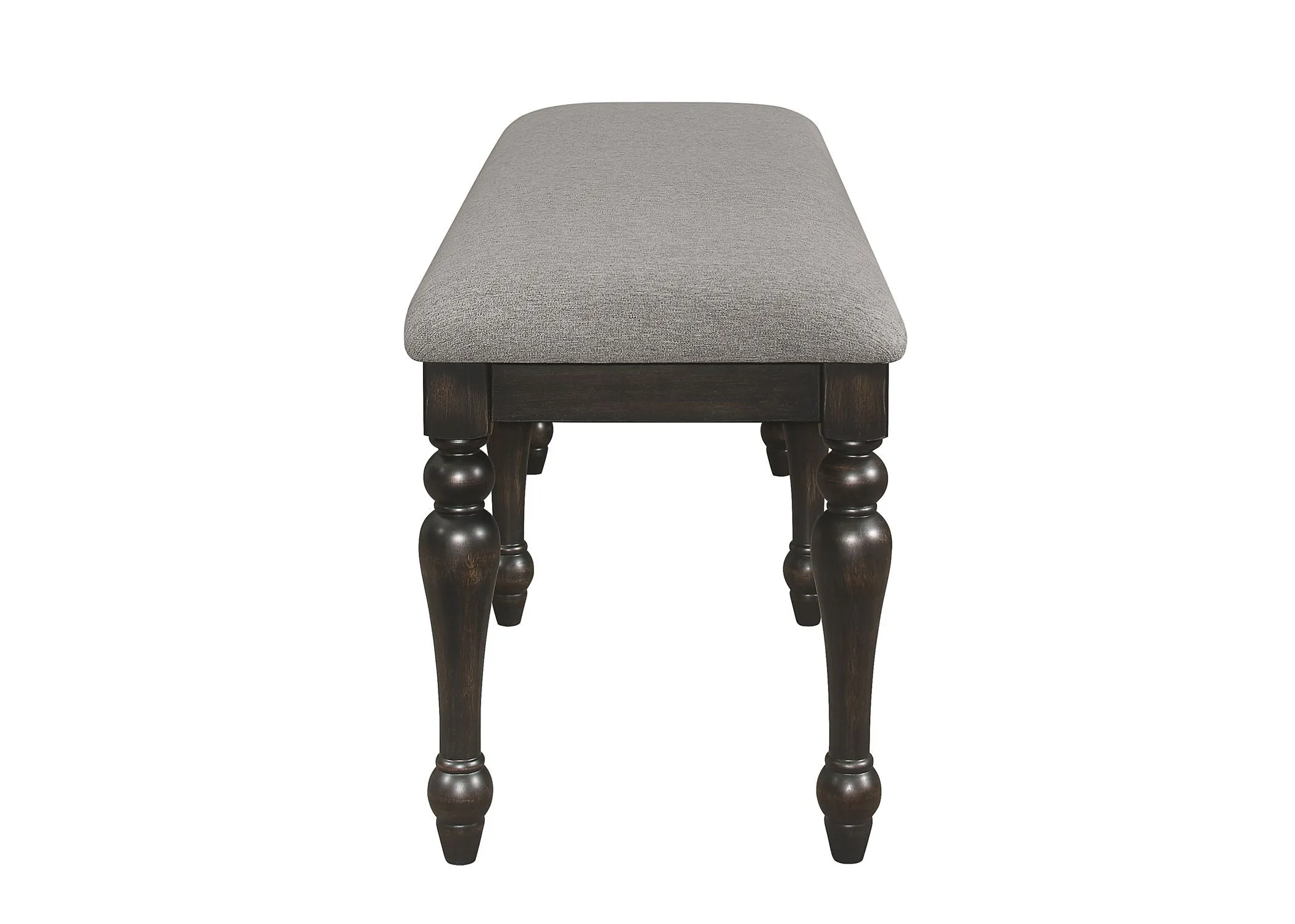 Hilara - Bench - Gray & Charcoal