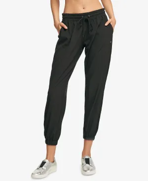 Joggers with mesh inserts DKNY, black