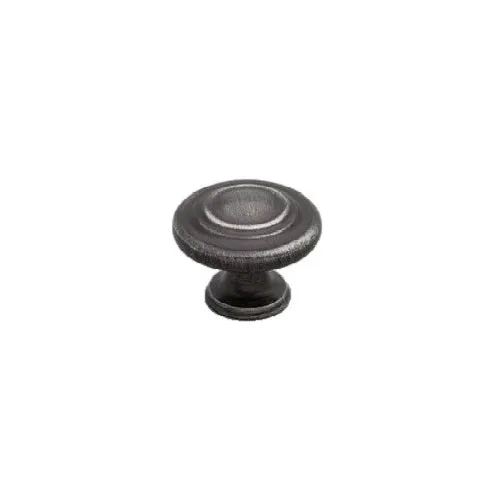 KETHY HT662 CABINET BINGLEY ROUND KNOB ANTIQUE BLACK