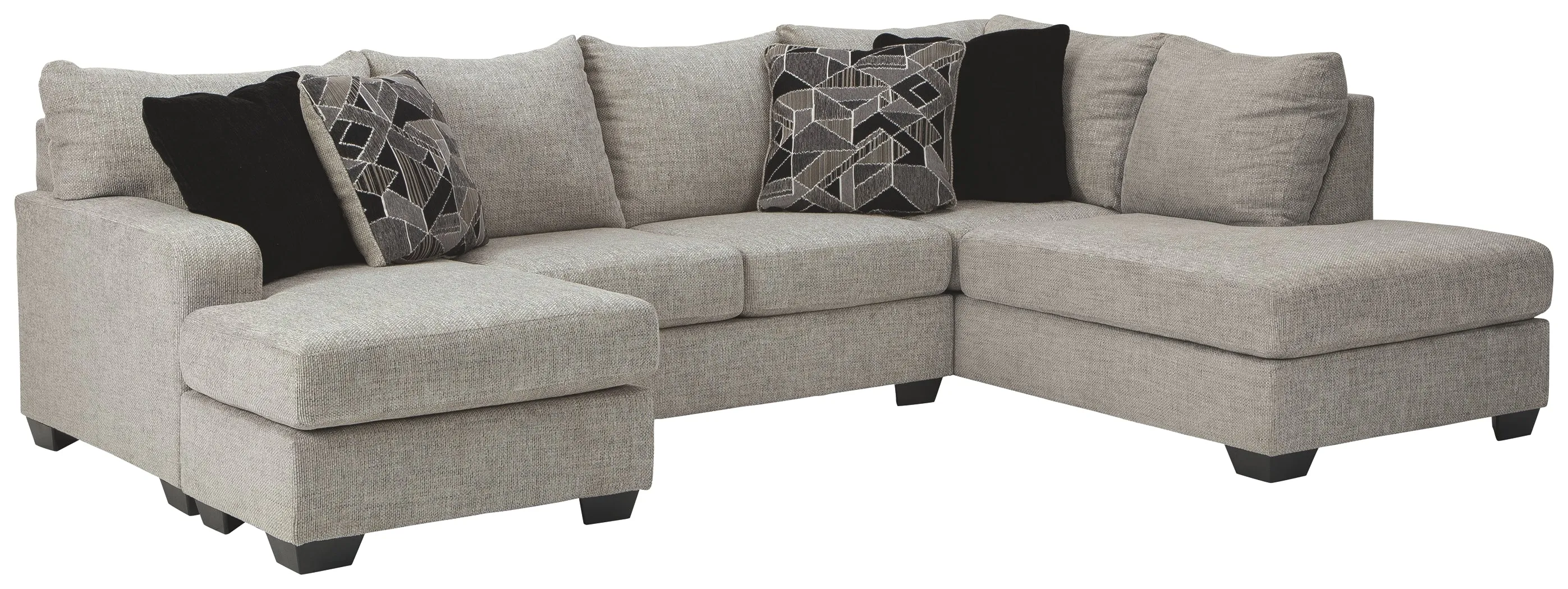 Megginson Benchcraft 2-Piece Sectional with Chaise