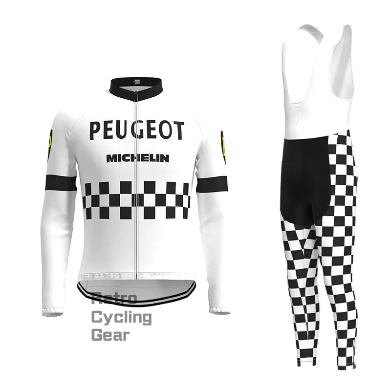 Peugeot Retro Long Sleeve Cycling Kit