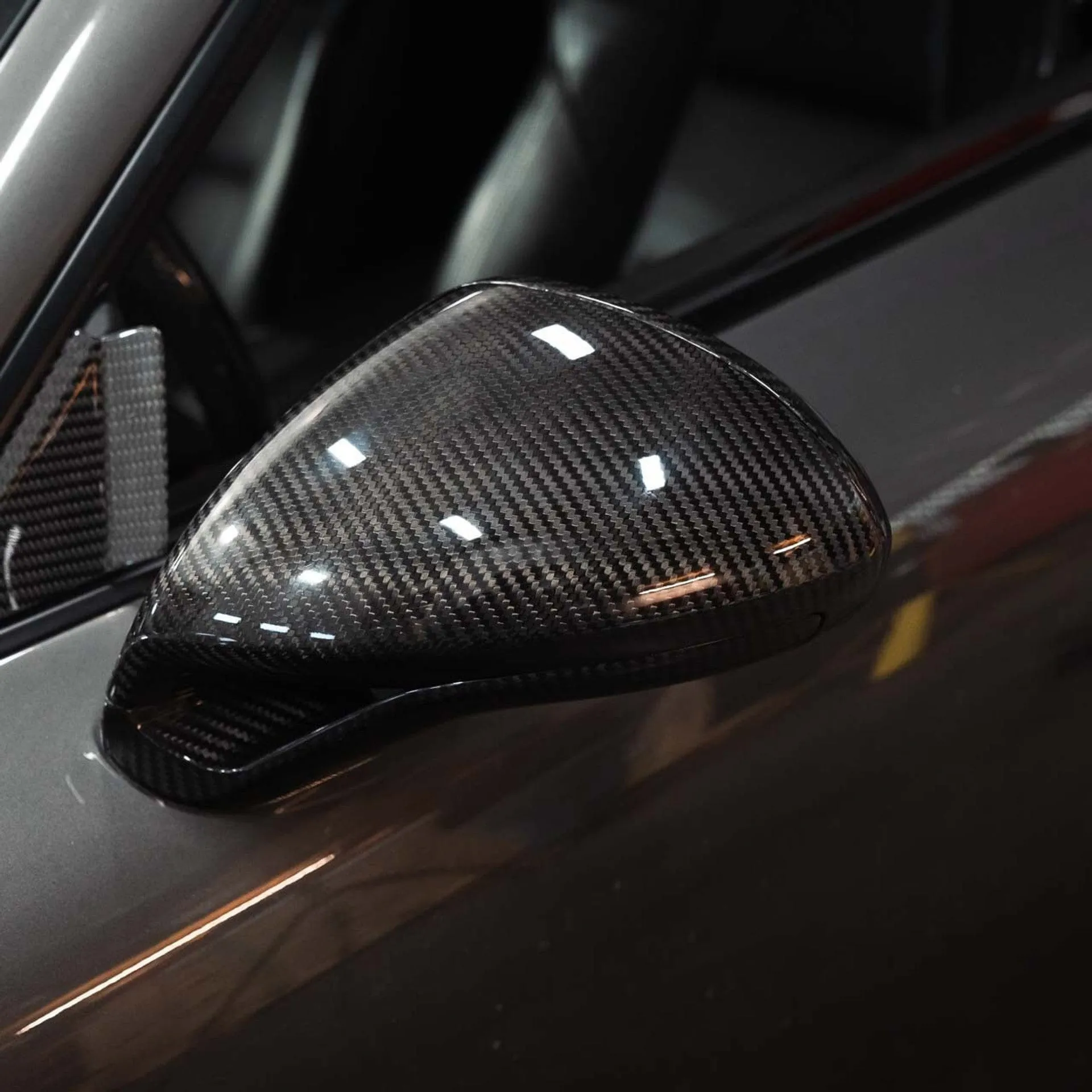 Porsche 991/981 Sport Design/GT3 CARBON FIBER SPORT DESIGN MIRRORS