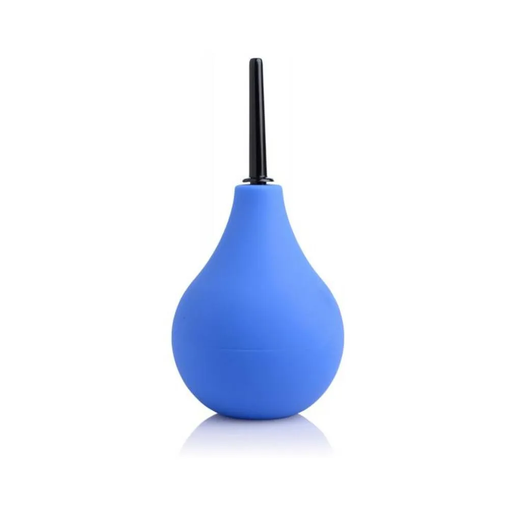 Premium One-Way Valve Anal Douche Blue