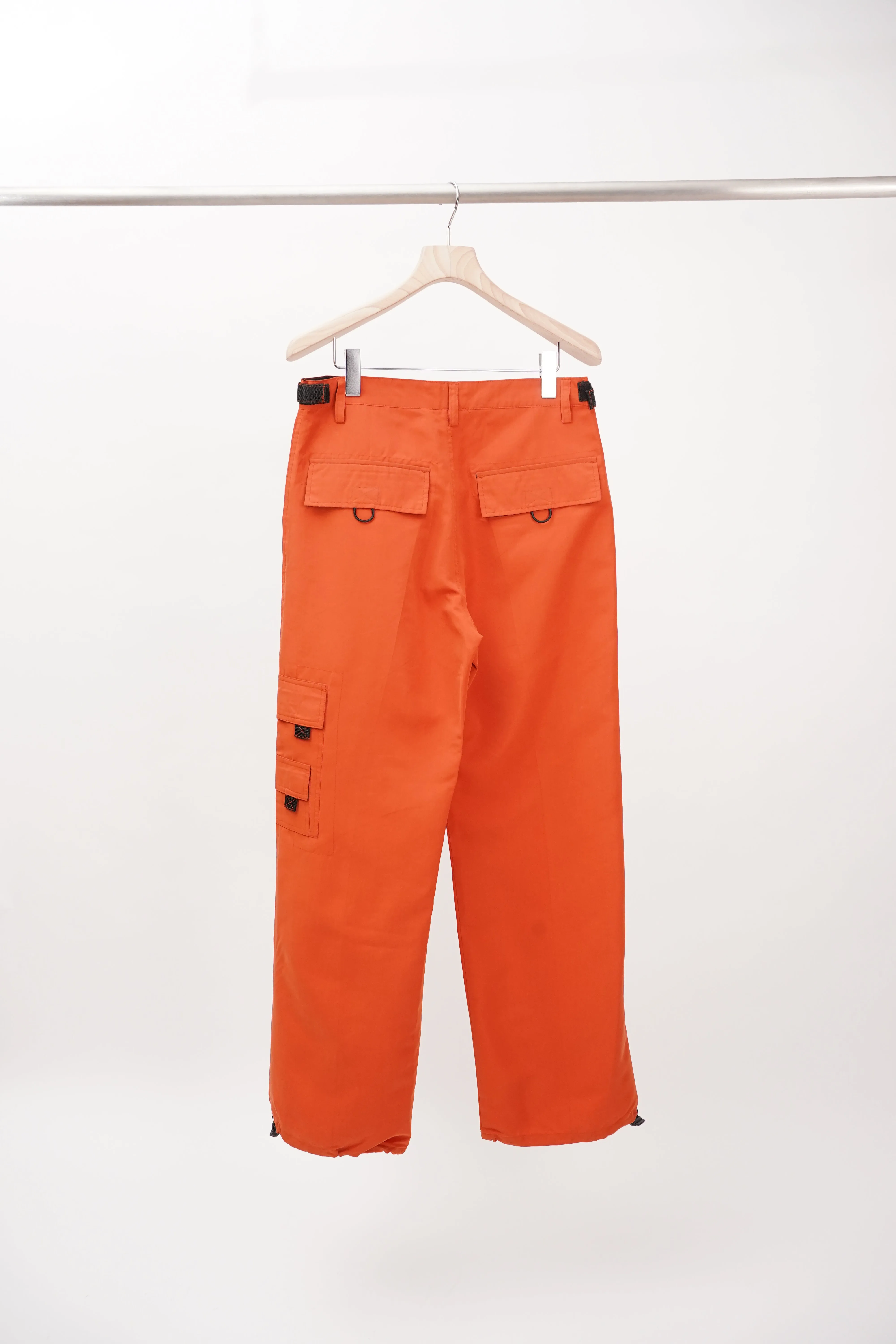 "JUKE BOX" -Polyester Cargo Pants-