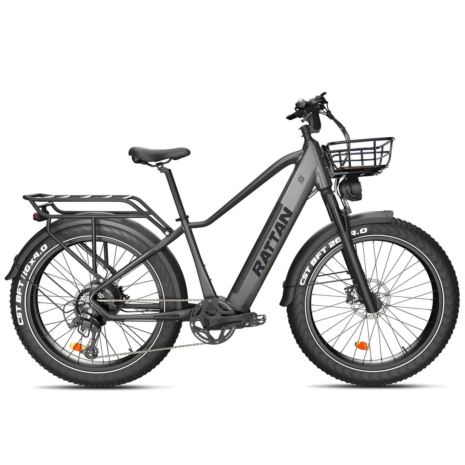 Rattan Pathfinder Step-Over Fat Tire Electric Bike