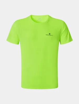 RH Core S/S Tee | Fluo Yellow | Mens