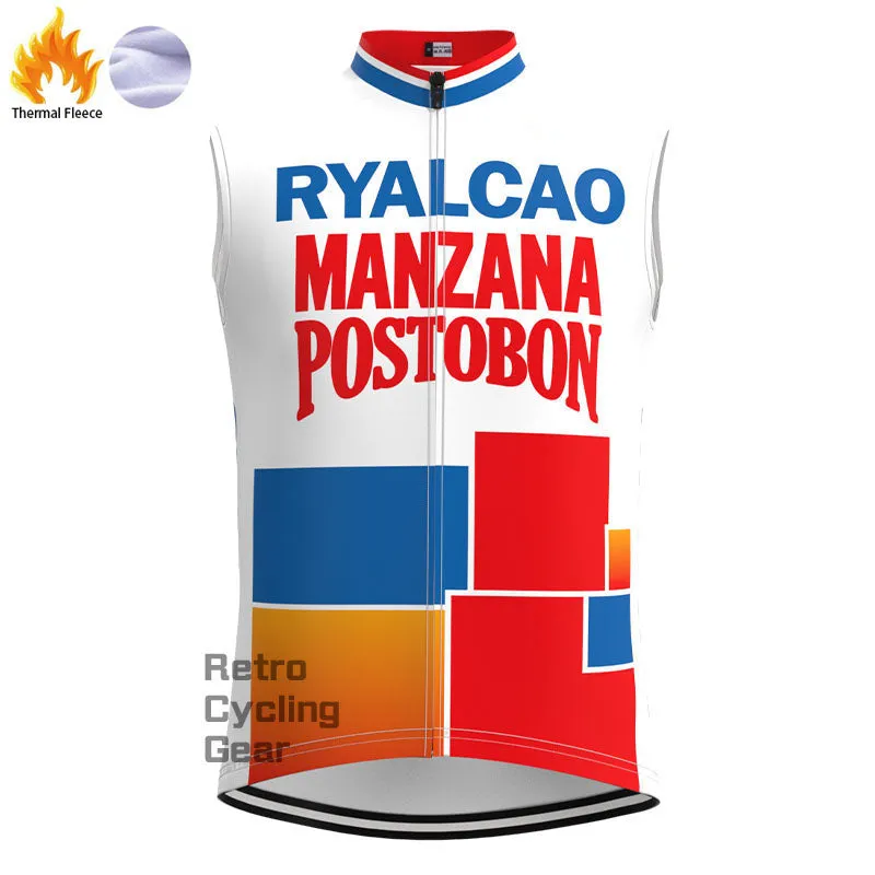 Ryalcao Fleece Retro Cycling Vest