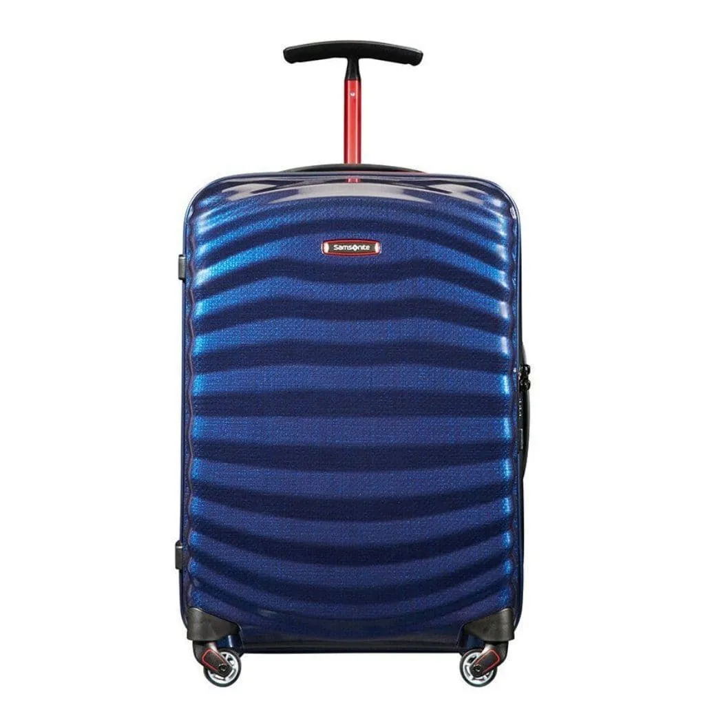 Samsonite Lite-Shock Sport 3 Piece Suitcase Set - Nautical Blue/Red