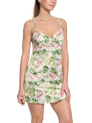 Satin Sleep Chemise French Garden