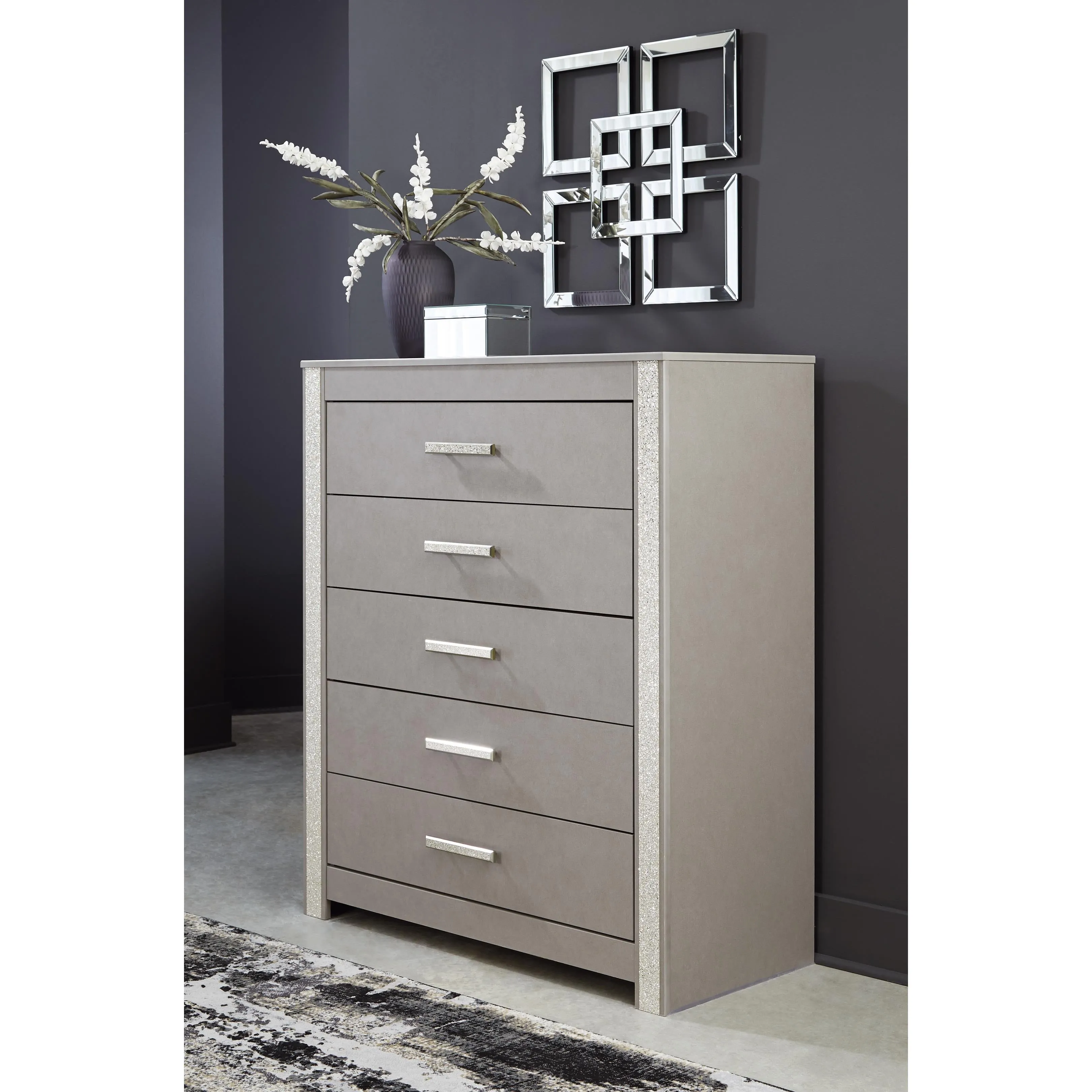 Signature Design by Ashley Surancha 5-Drawer Chest B1145-345