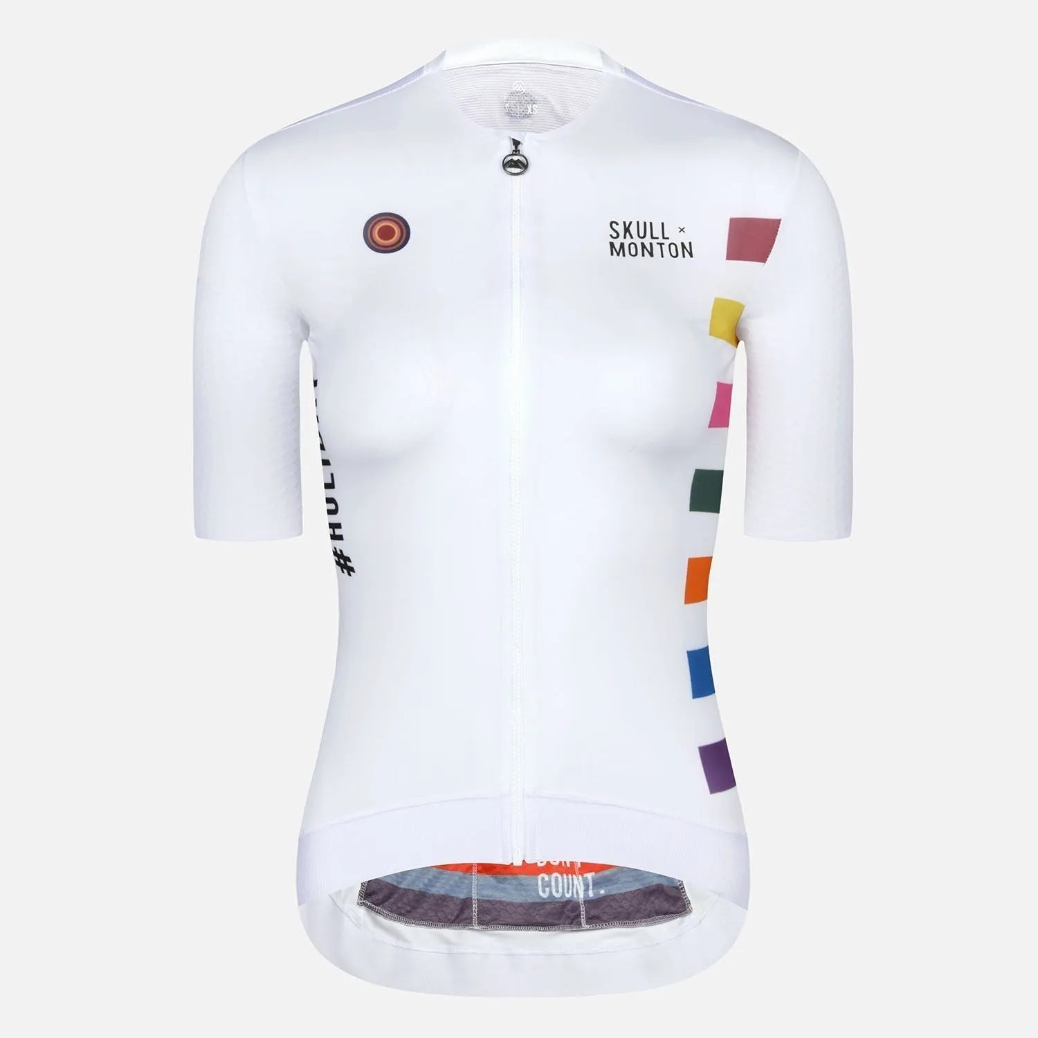 Skull Monton Cycling Jersey Womens Thursday II Orange