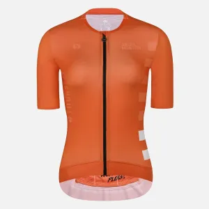 Skull Monton Cycling Jersey Womens Thursday II Orange