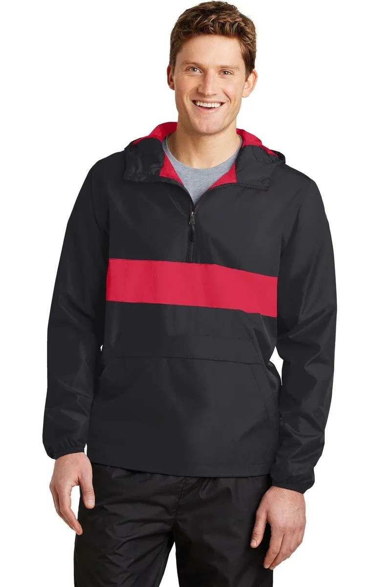 Sport-Tek JST65: Zipped Pocket Anorak