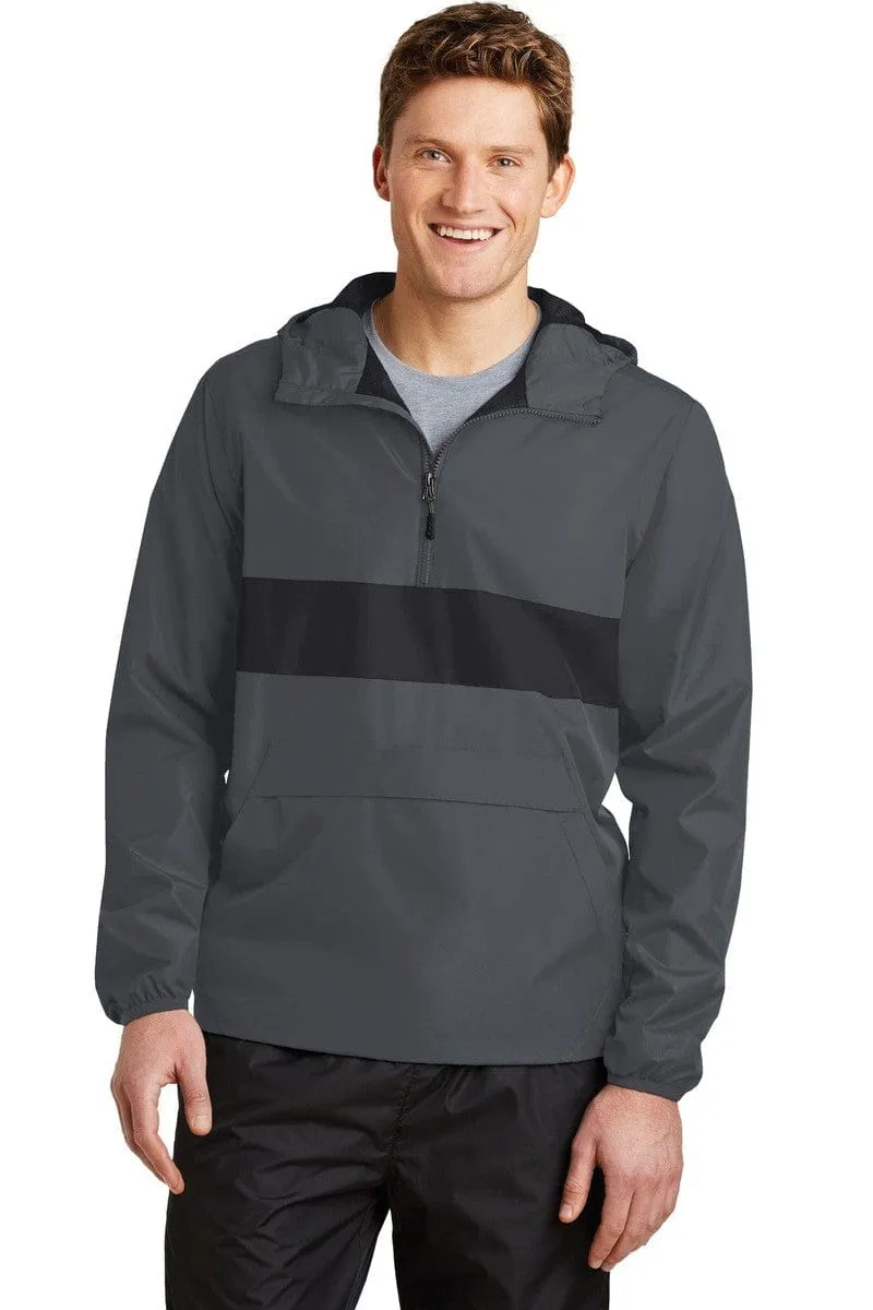 Sport-Tek JST65: Zipped Pocket Anorak