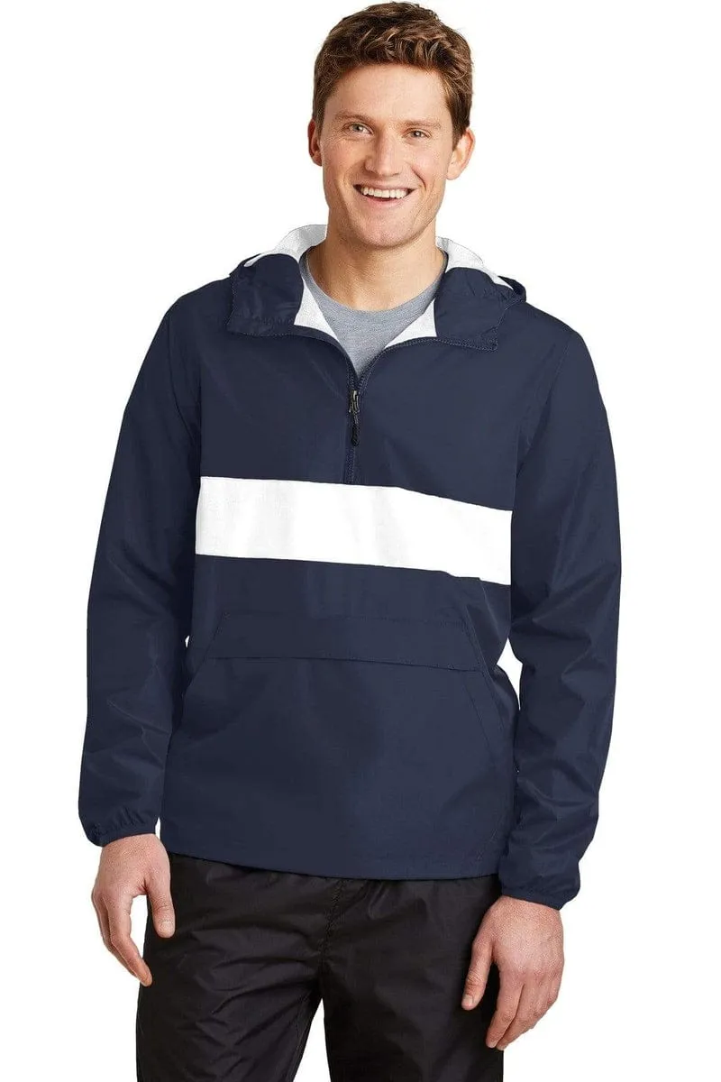 Sport-Tek JST65: Zipped Pocket Anorak