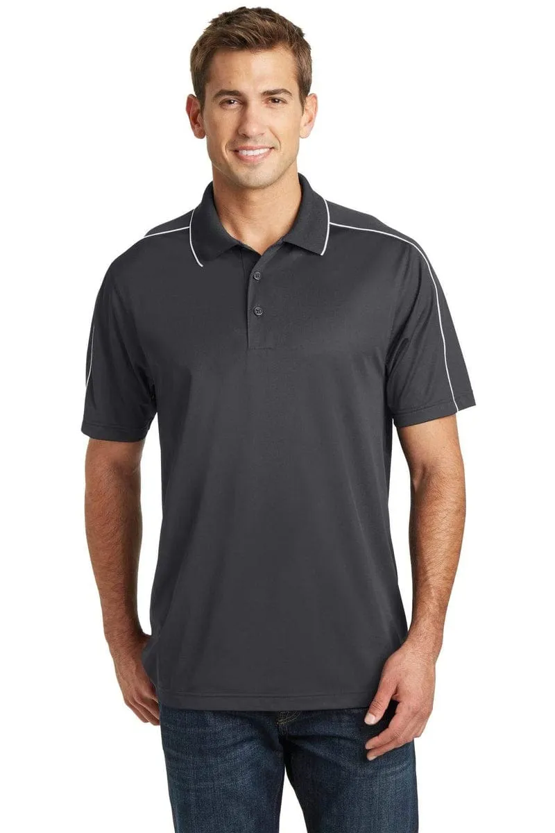 Sport-Tek ST653: Micropique Sport-Wick Piped Polo