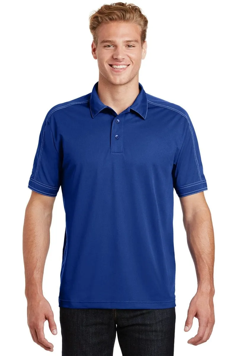 Sport-Tek ST659: Contrast Stitch Micropique Sport-Wick Polo