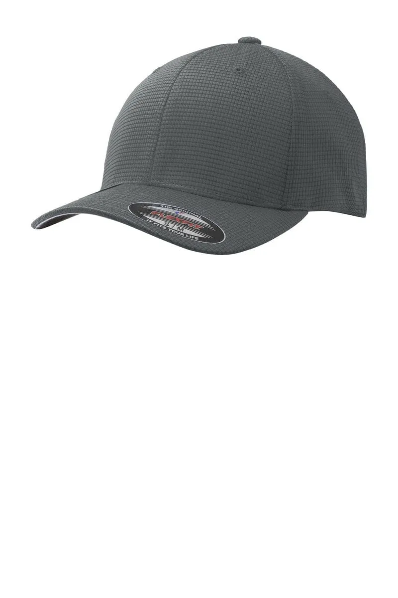 Sport-Tek STC33: Flexfit Grid Texture Cap