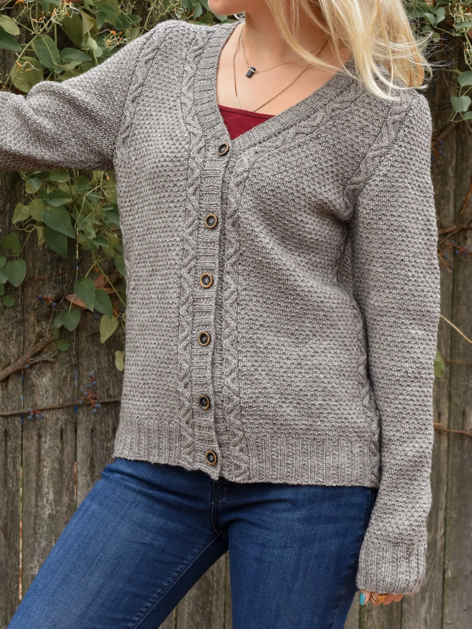 Sticks and Stones Cardigan <br/><small>knitting pattern</small>