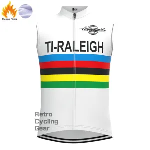 TI-Raleigh Fleece Retro Cycling Vest