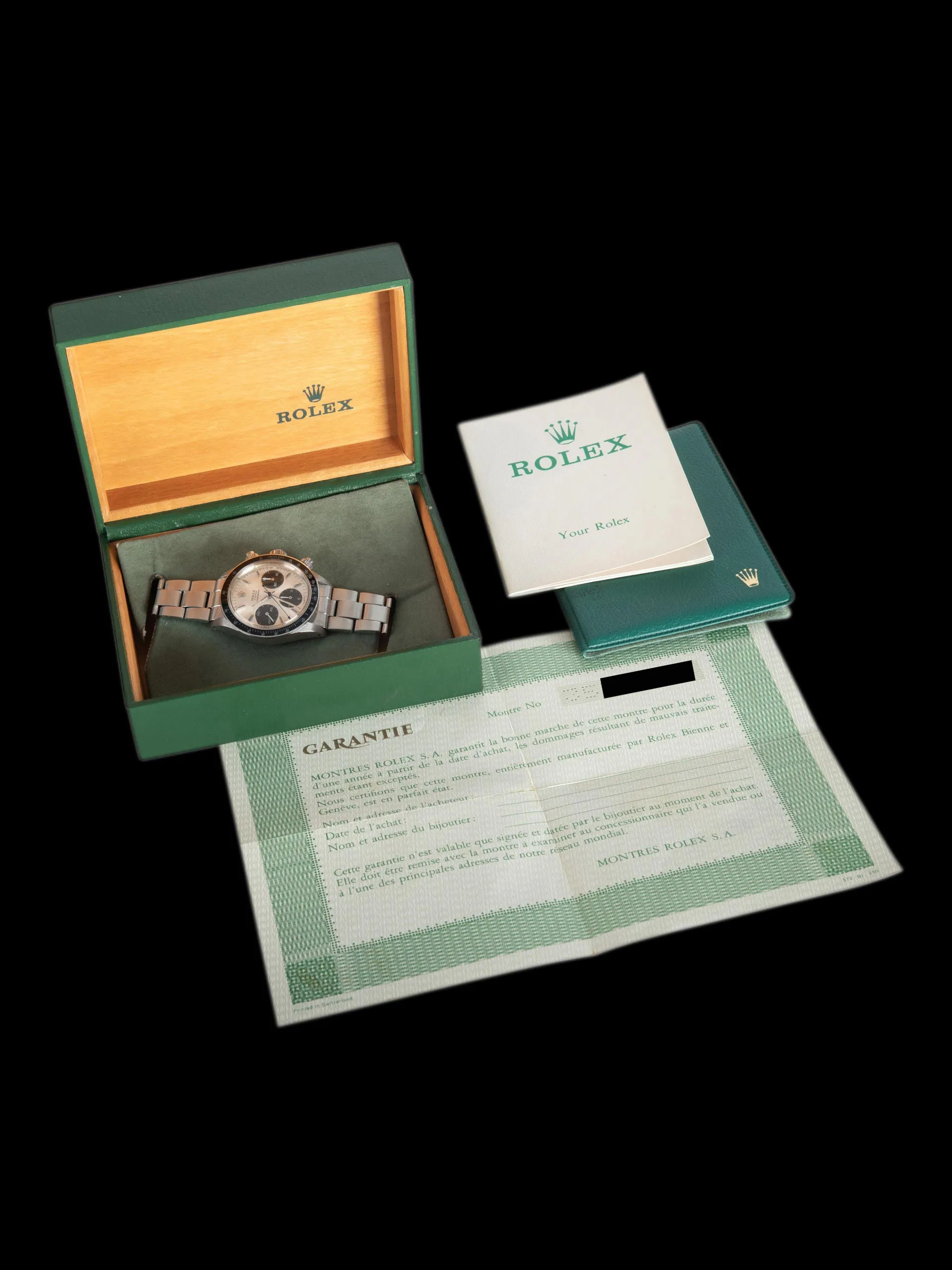 Tropical 1973 Rolex Daytona (Ref. 6263) Silver Dial W/ Box & Papers