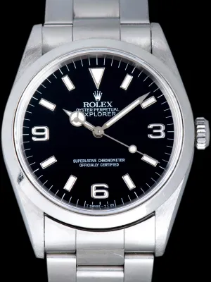 *Unpolished* 1996 Rolex Explorer I (Ref. 14270) W/ Box & Papers