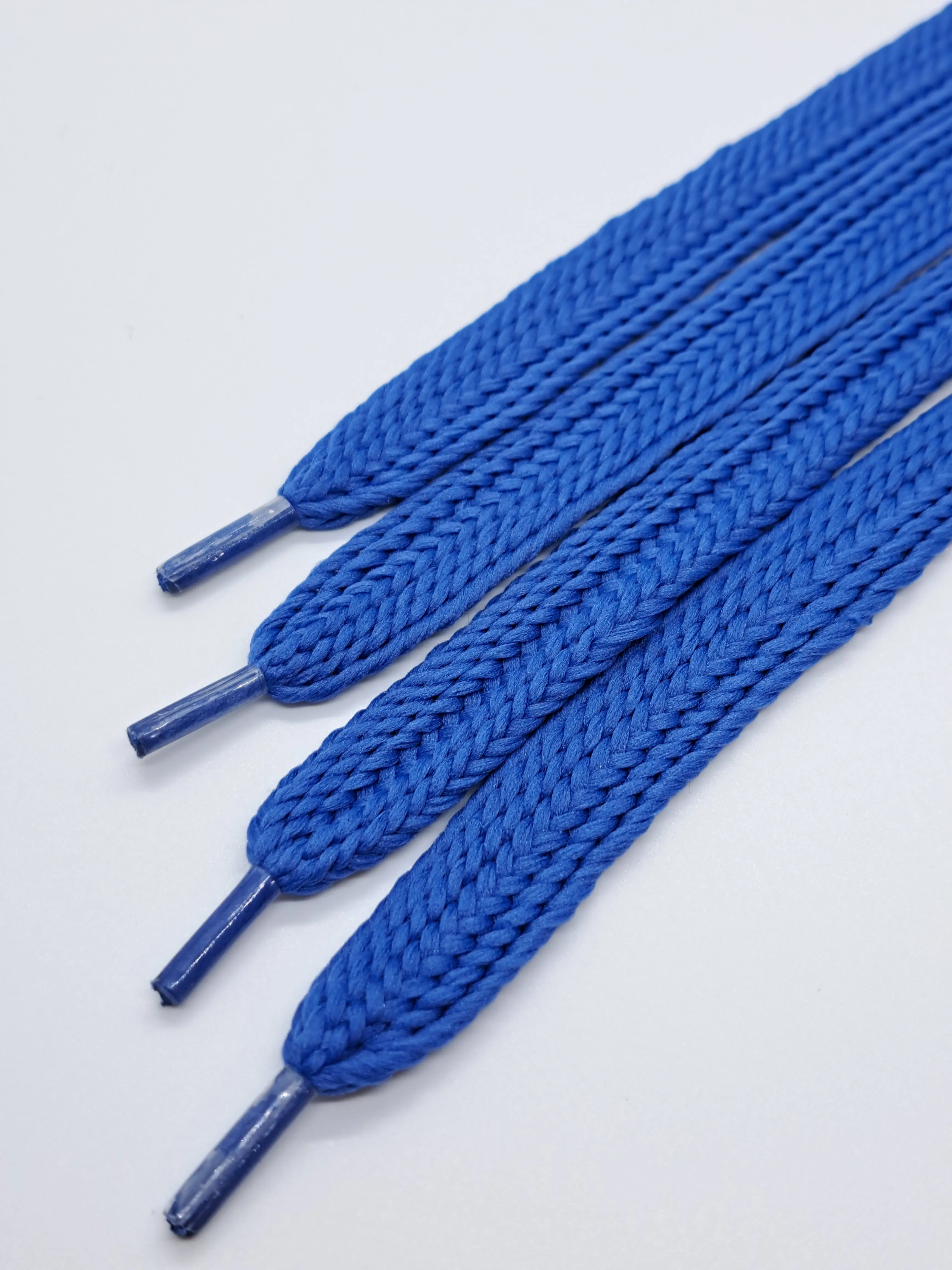 Wide Solid Shoelaces - Royal Blue