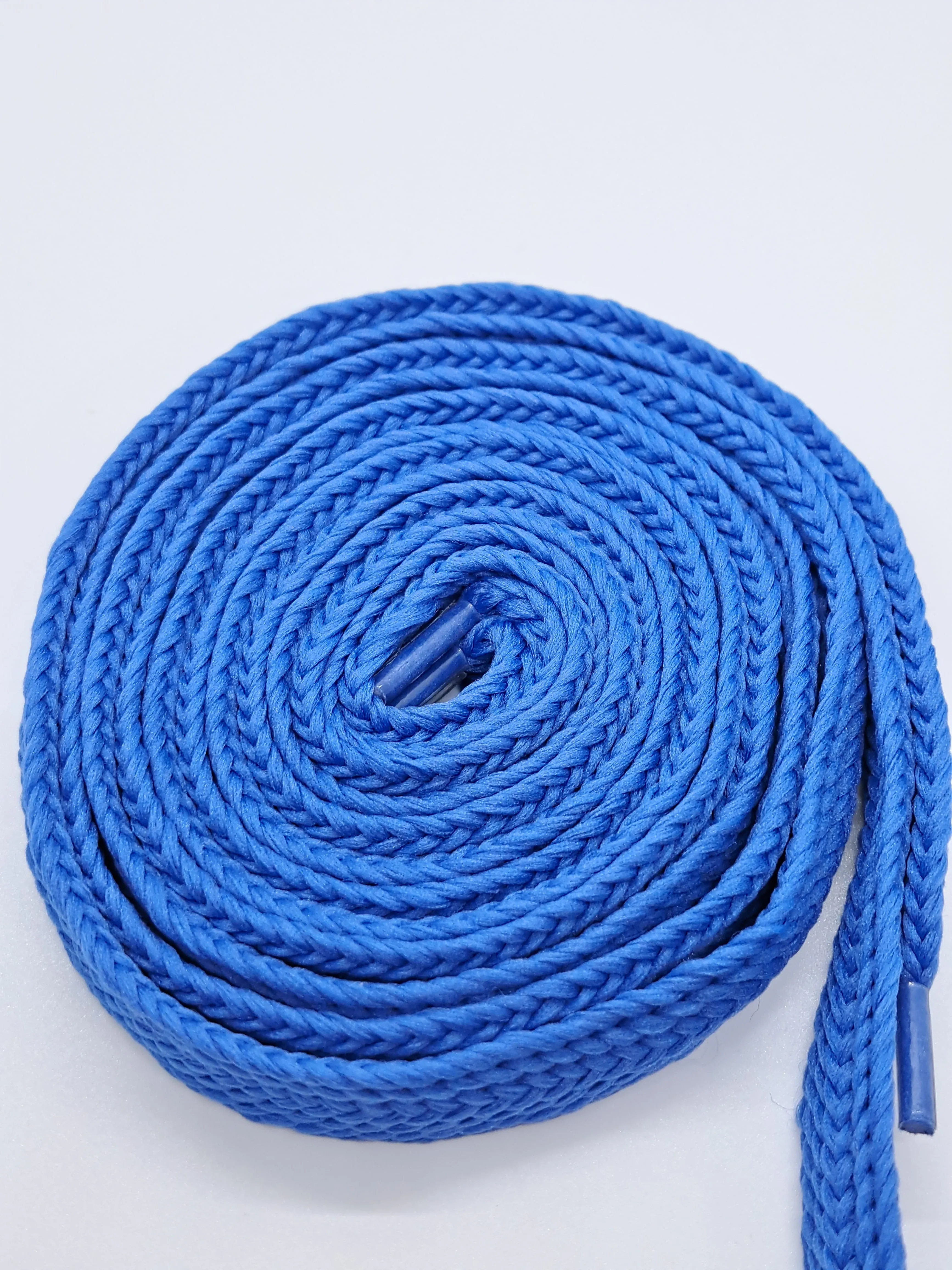 Wide Solid Shoelaces - Royal Blue